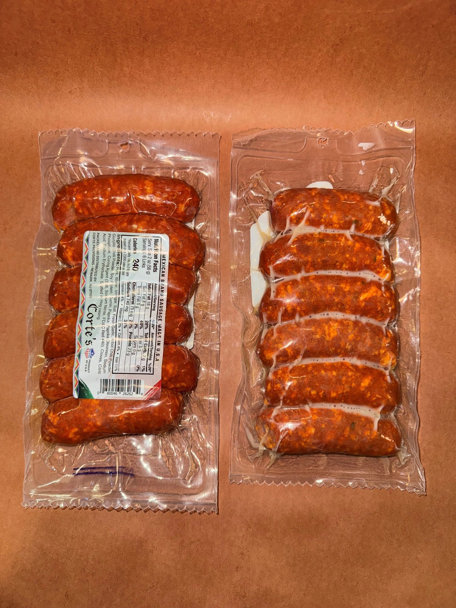 Corte’s Chorizo Sausage